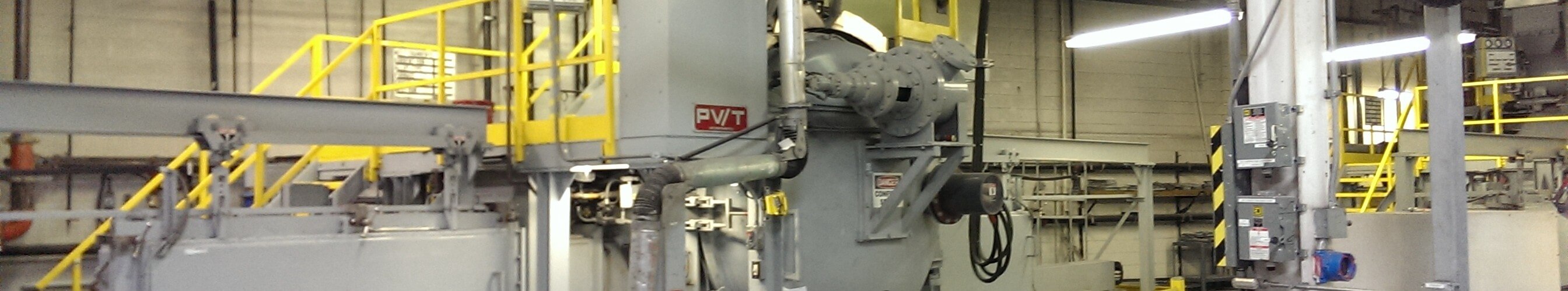 photo of metal alloy machinery at Eutectix